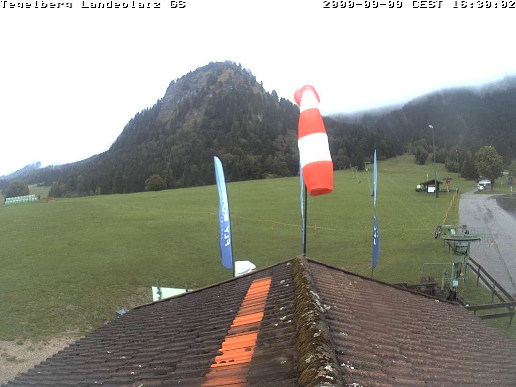 Archiv Foto Webcam Schwangau: Landeplatz am Tegelberg