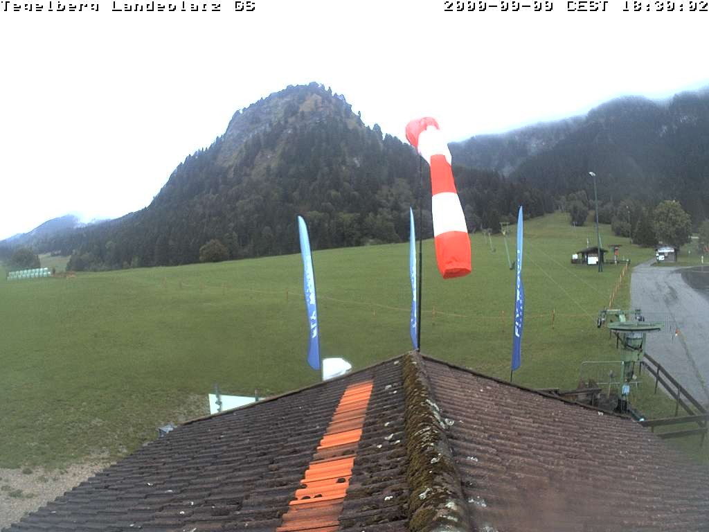 Archiv Foto Webcam Schwangau: Landeplatz am Tegelberg