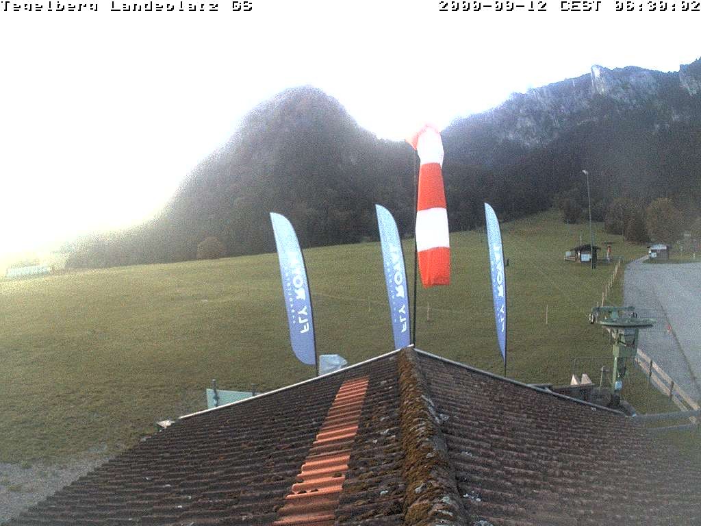 Archiv Foto Webcam Schwangau: Landeplatz am Tegelberg