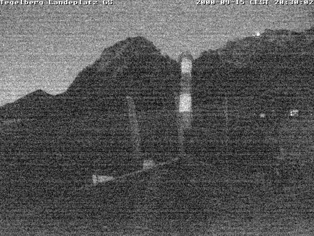 Archived image Webcam Tegelberg - Landing place