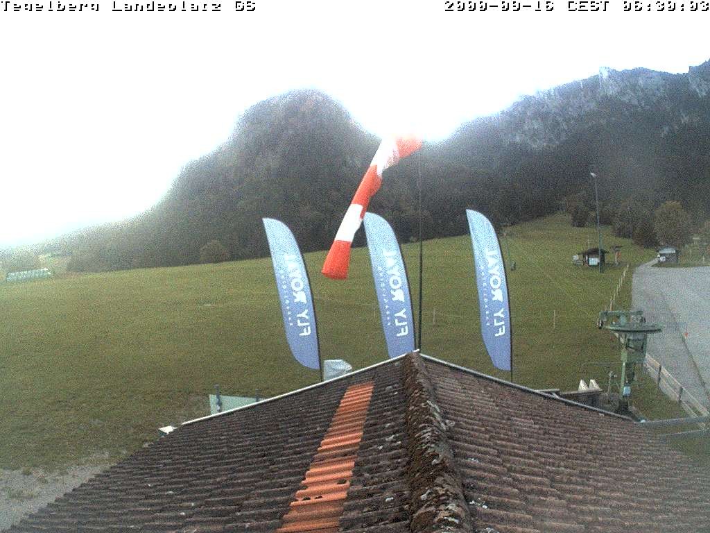 Archived image Webcam Tegelberg - Landing place