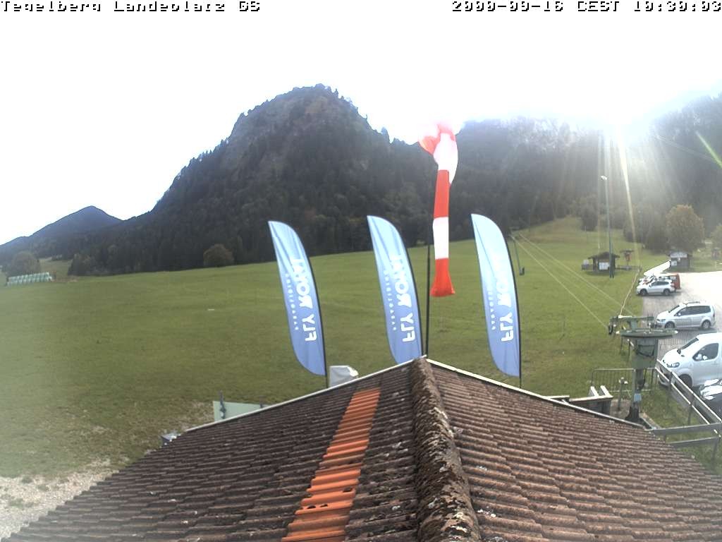 Archived image Webcam Tegelberg - Landing place