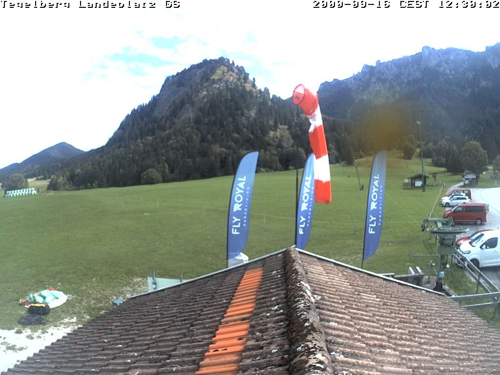 Archived image Webcam Tegelberg - Landing place