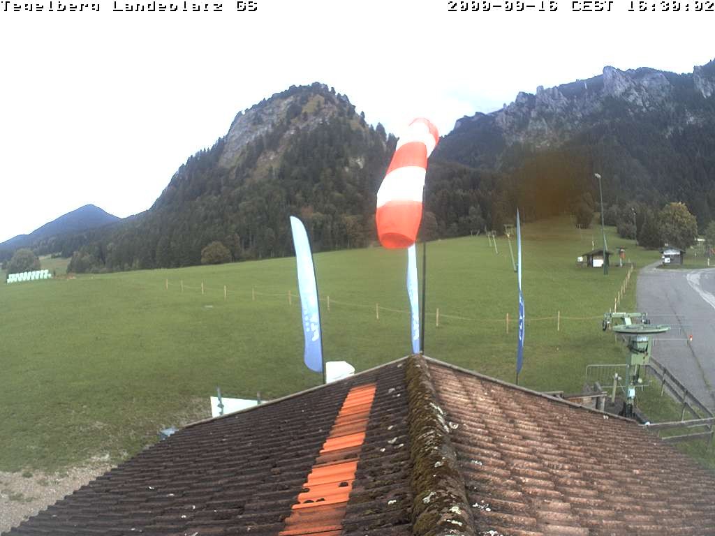 Archived image Webcam Tegelberg - Landing place