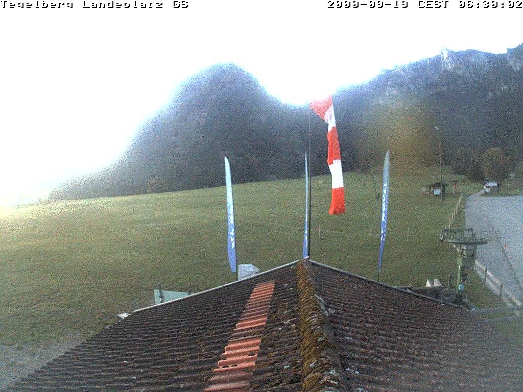 Archiv Foto Webcam Schwangau: Landeplatz am Tegelberg