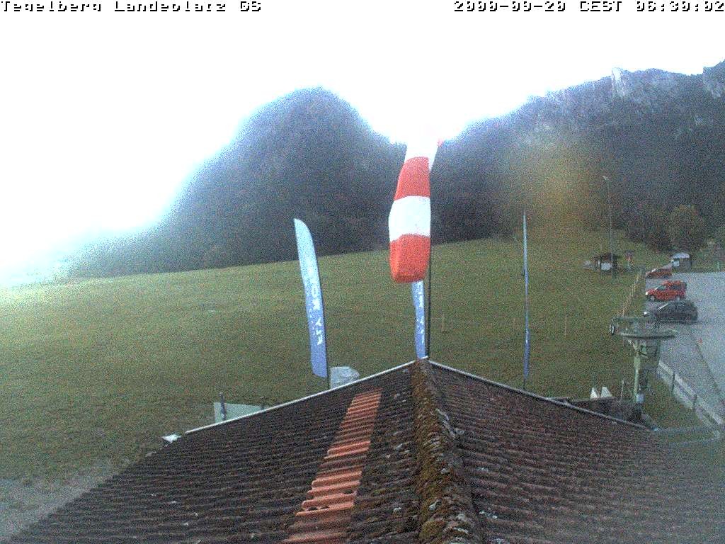 Archiv Foto Webcam Schwangau: Landeplatz am Tegelberg