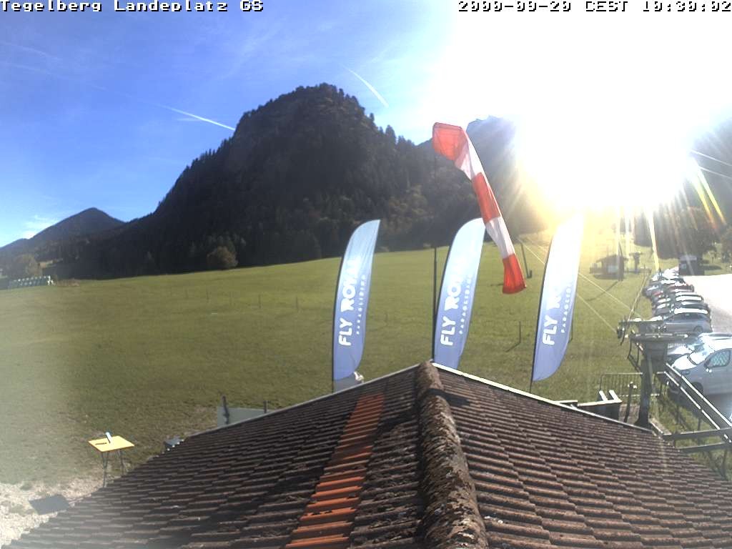 Archiv Foto Webcam Schwangau: Landeplatz am Tegelberg