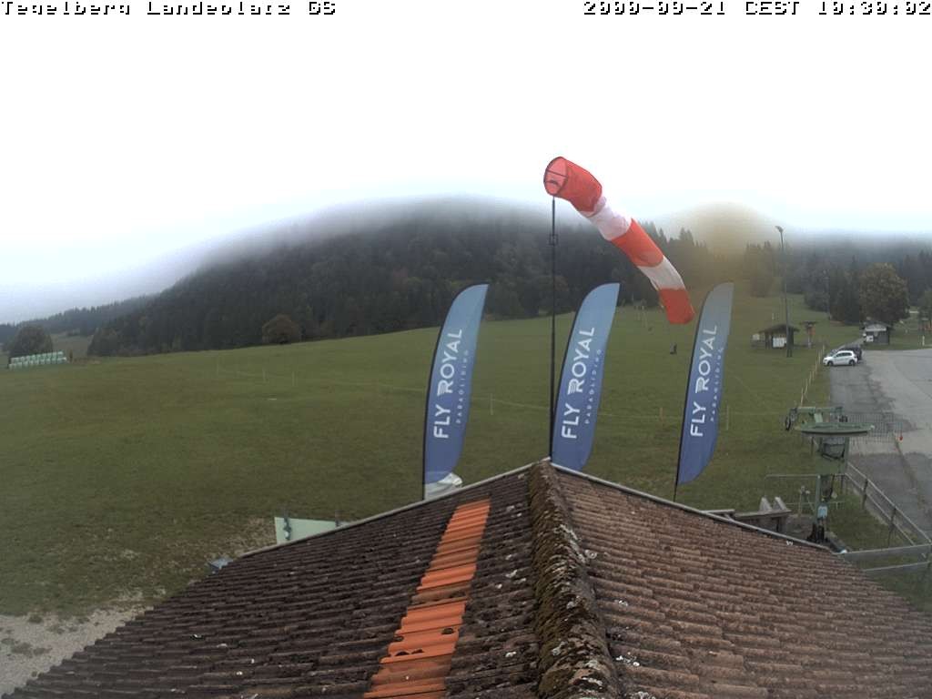 Archiv Foto Webcam Schwangau: Landeplatz am Tegelberg