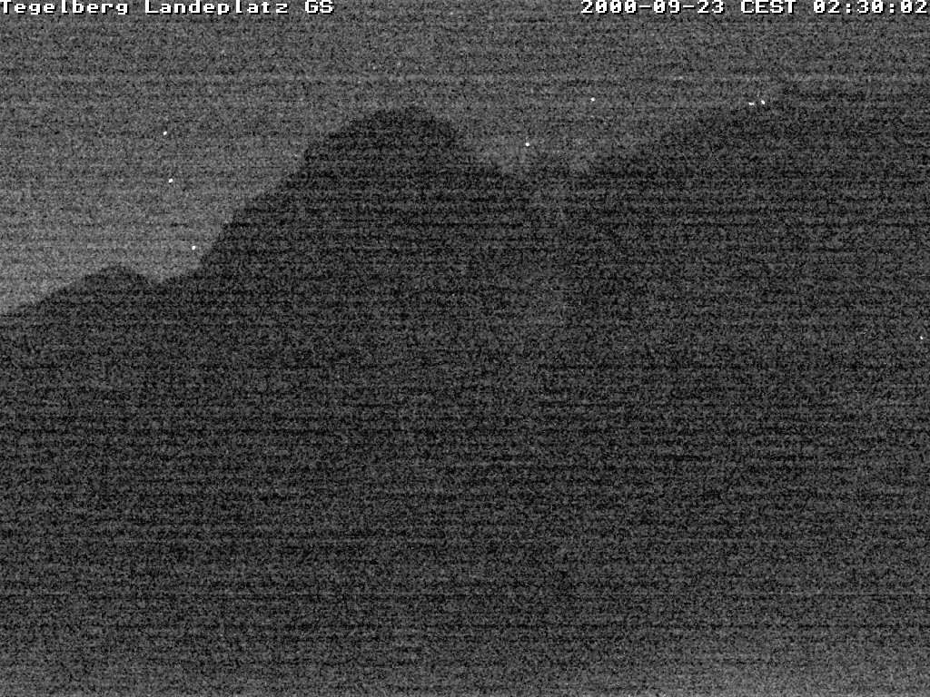 Archived image Webcam Tegelberg - Landing place