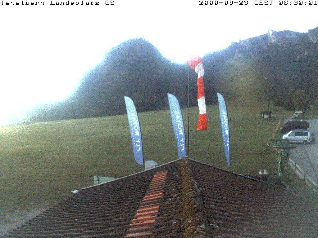 Archiv Foto Webcam Schwangau: Landeplatz am Tegelberg
