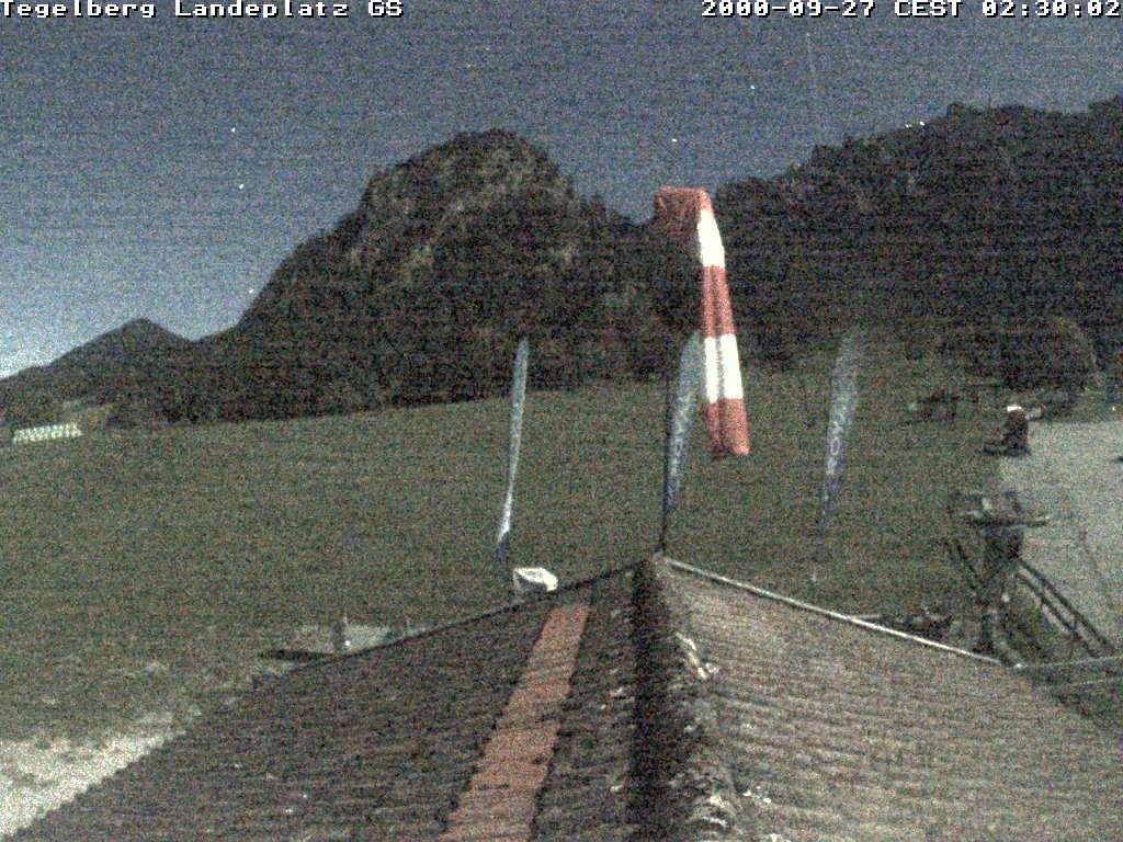Archiv Foto Webcam Schwangau: Landeplatz am Tegelberg