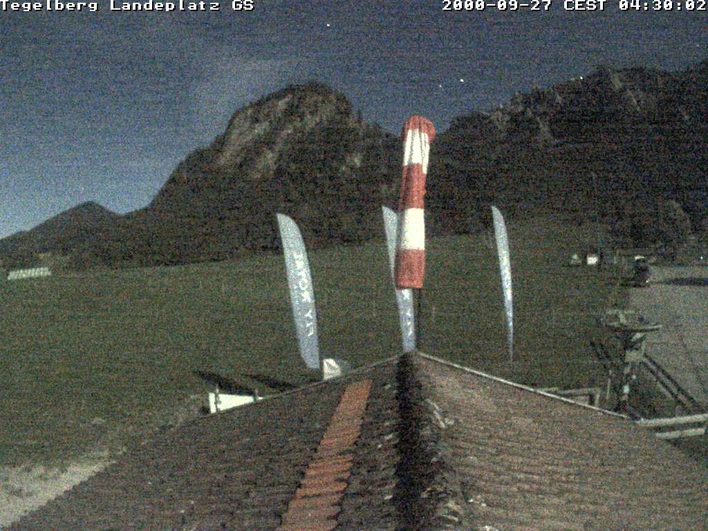 Archiv Foto Webcam Schwangau: Landeplatz am Tegelberg