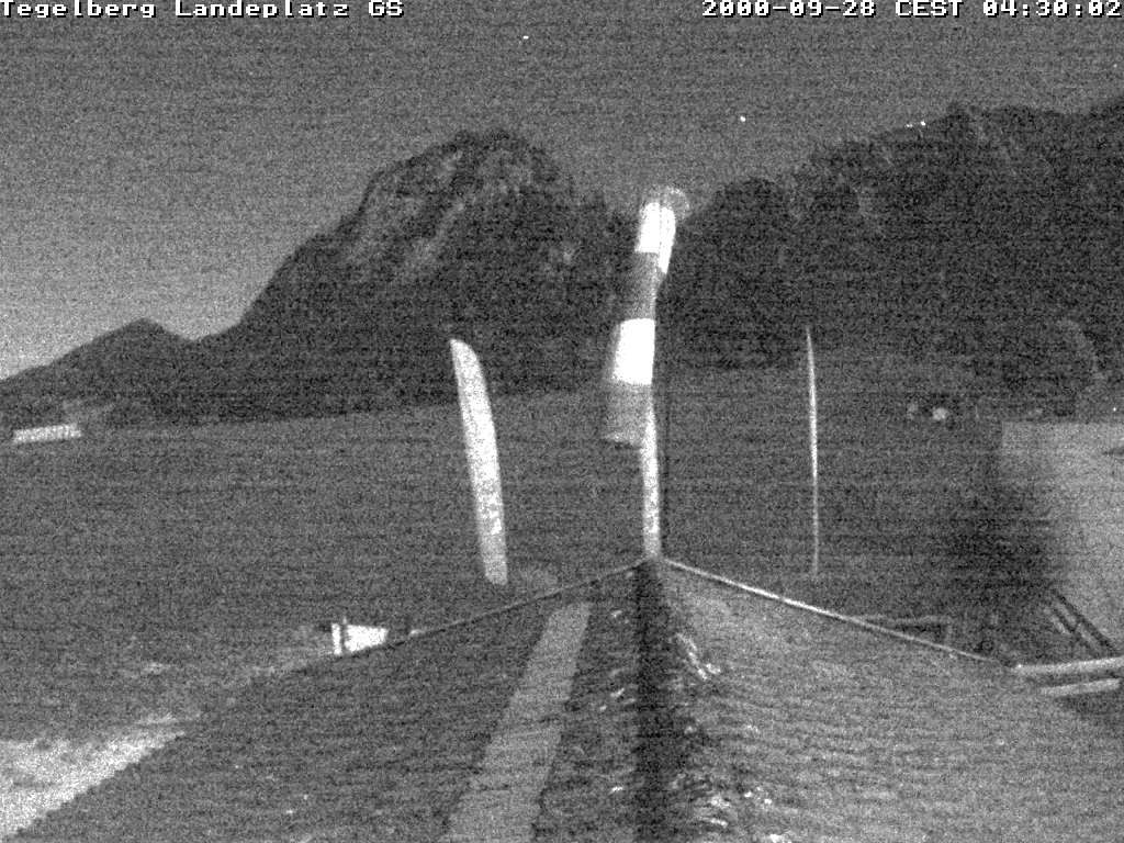 Archived image Webcam Tegelberg - Landing place