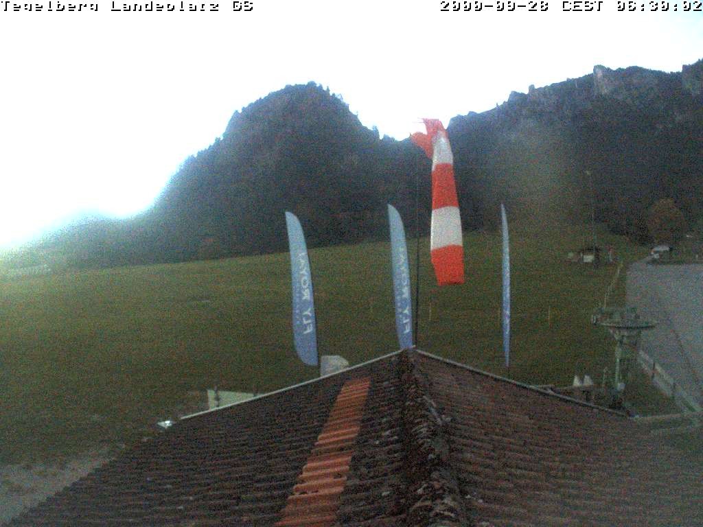 Archived image Webcam Tegelberg - Landing place