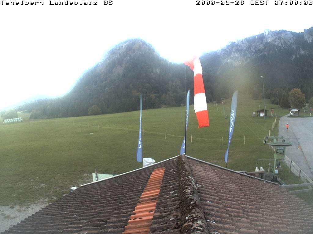 Archived image Webcam Tegelberg - Landing place