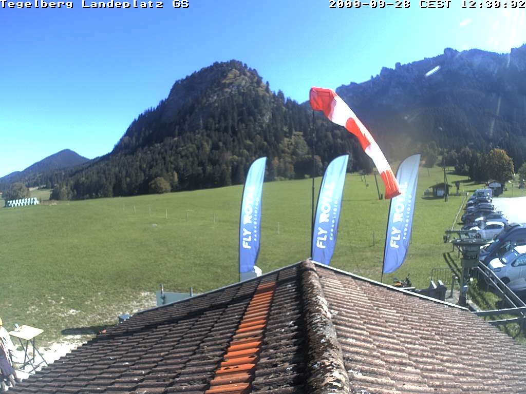 Archived image Webcam Tegelberg - Landing place