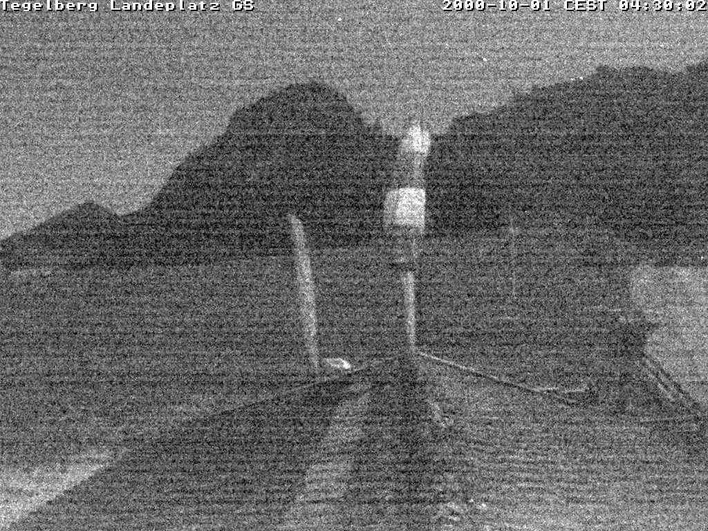 Archived image Webcam Tegelberg - Landing place