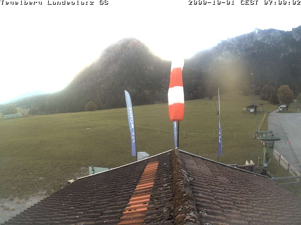 Archived image Webcam Tegelberg - Landing place