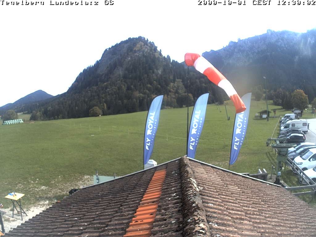 Archiv Foto Webcam Schwangau: Landeplatz am Tegelberg