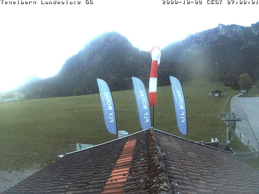 Archived image Webcam Tegelberg - Landing place