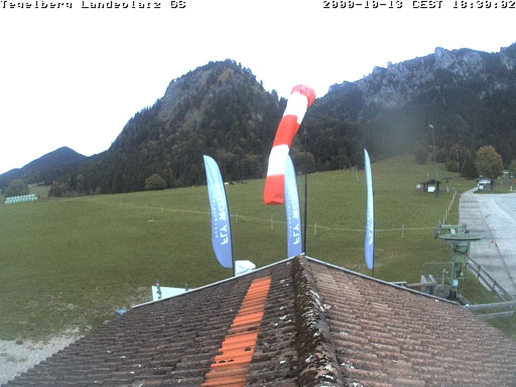 Archiv Foto Webcam Schwangau: Landeplatz am Tegelberg