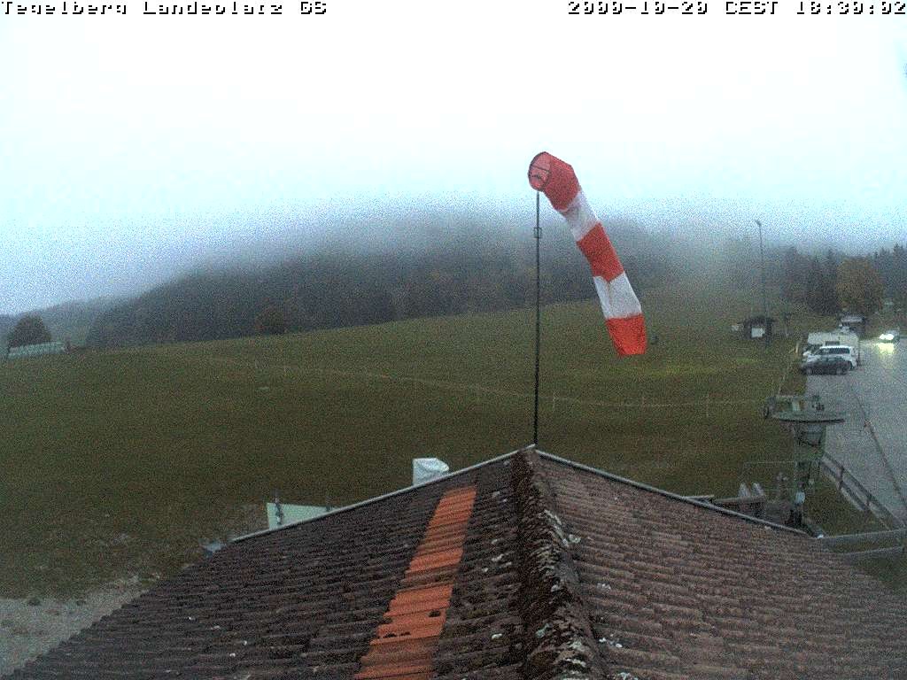 Archiv Foto Webcam Schwangau: Landeplatz am Tegelberg