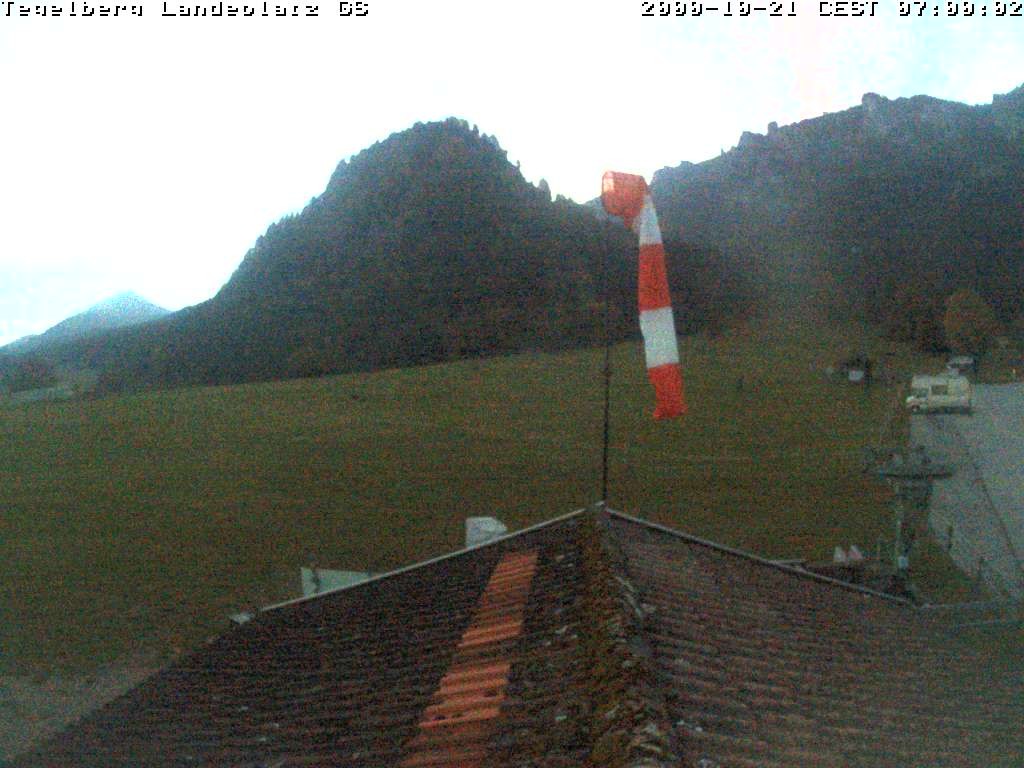 Archiv Foto Webcam Schwangau: Landeplatz am Tegelberg