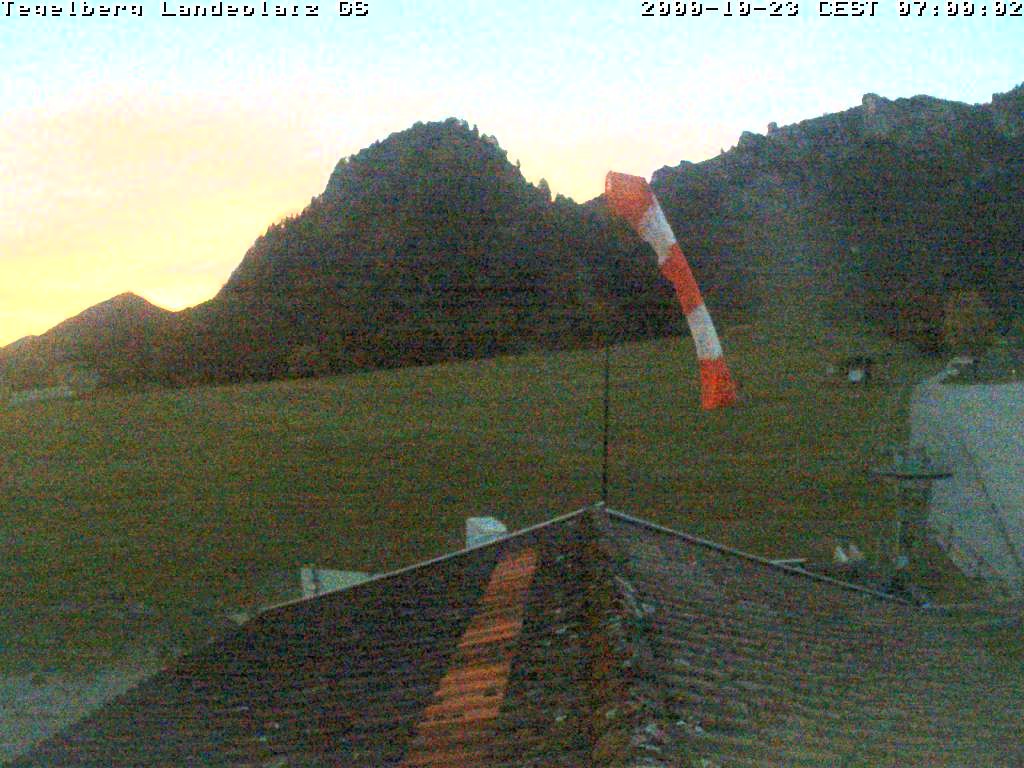 Archiv Foto Webcam Schwangau: Landeplatz am Tegelberg