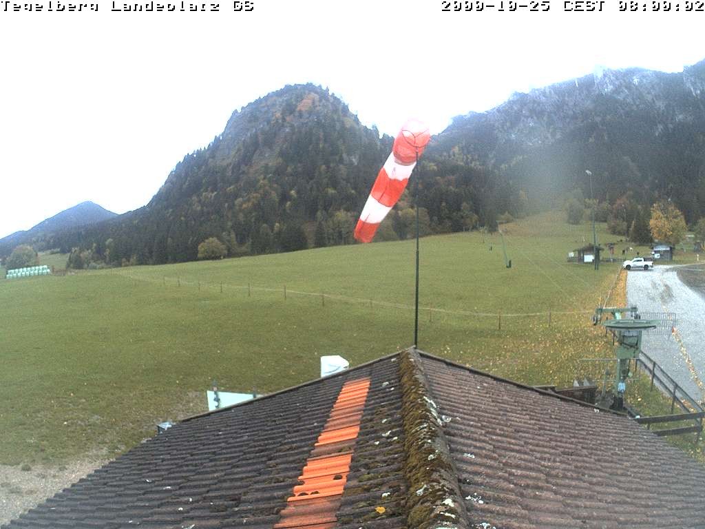 Archived image Webcam Tegelberg - Landing place