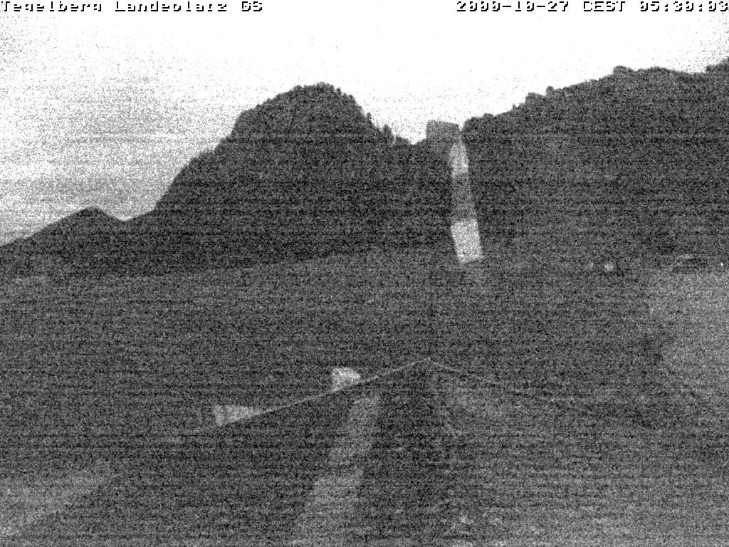 Archived image Webcam Tegelberg - Landing place