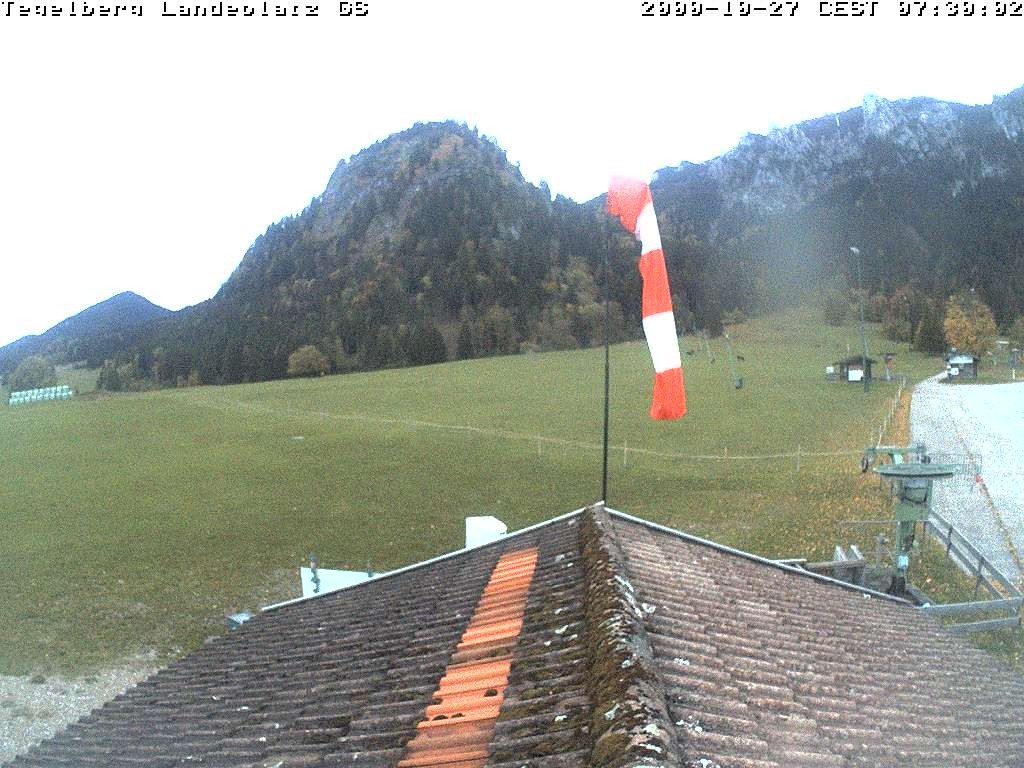 Archived image Webcam Tegelberg - Landing place