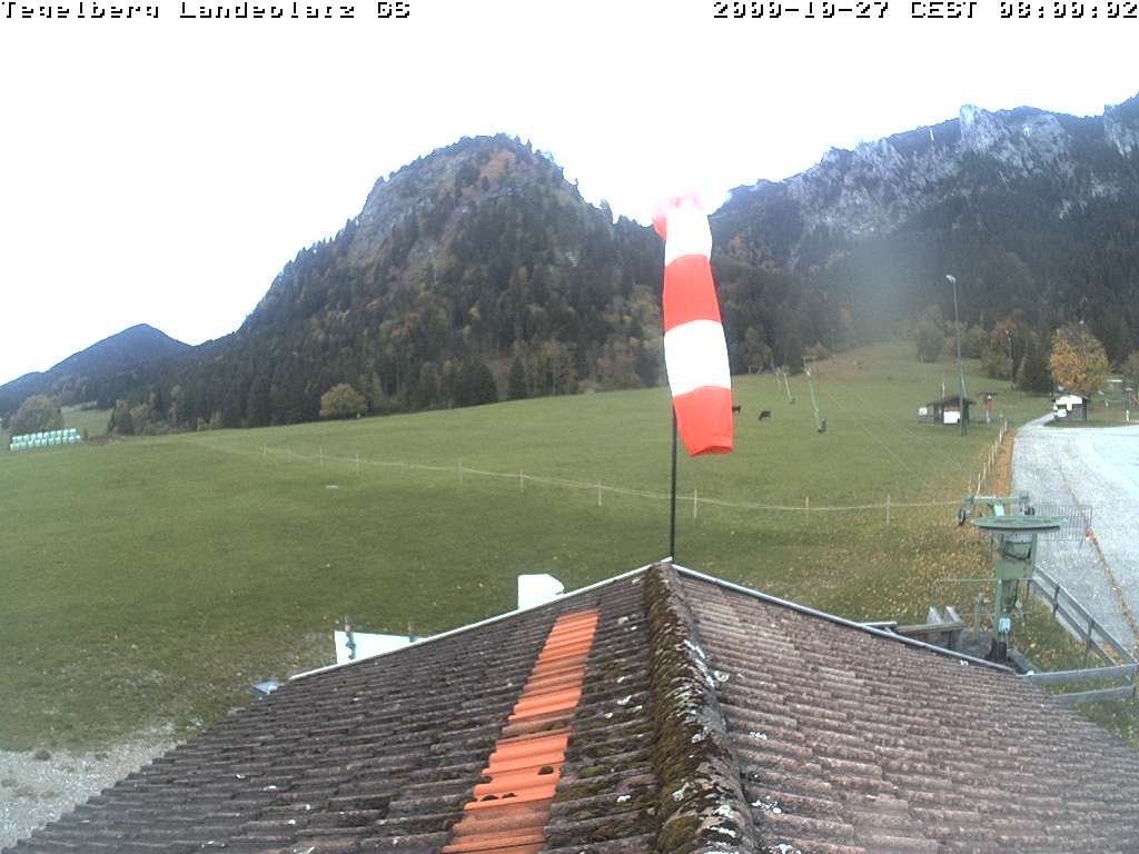 Archived image Webcam Tegelberg - Landing place