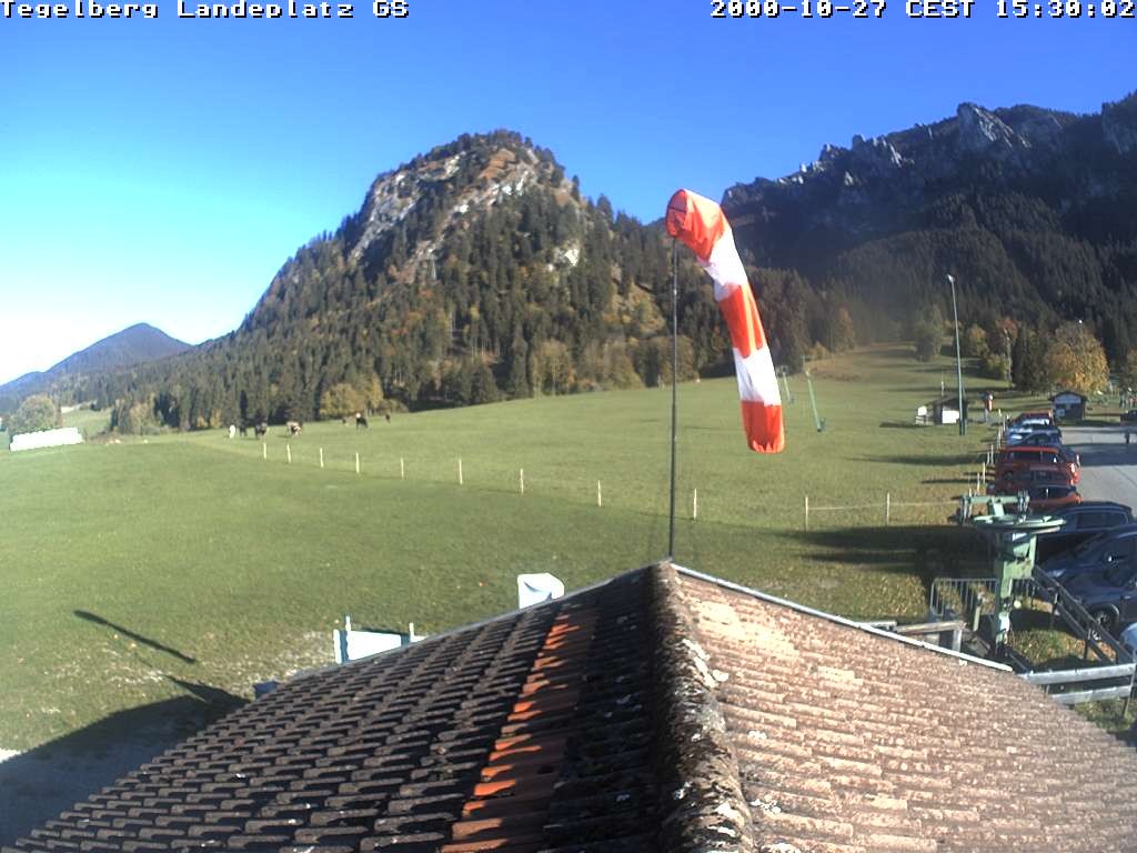 Archived image Webcam Tegelberg - Landing place
