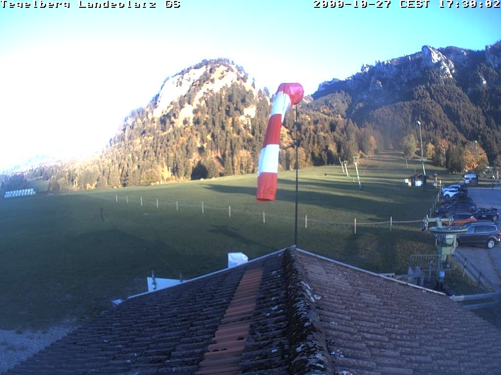 Archived image Webcam Tegelberg - Landing place