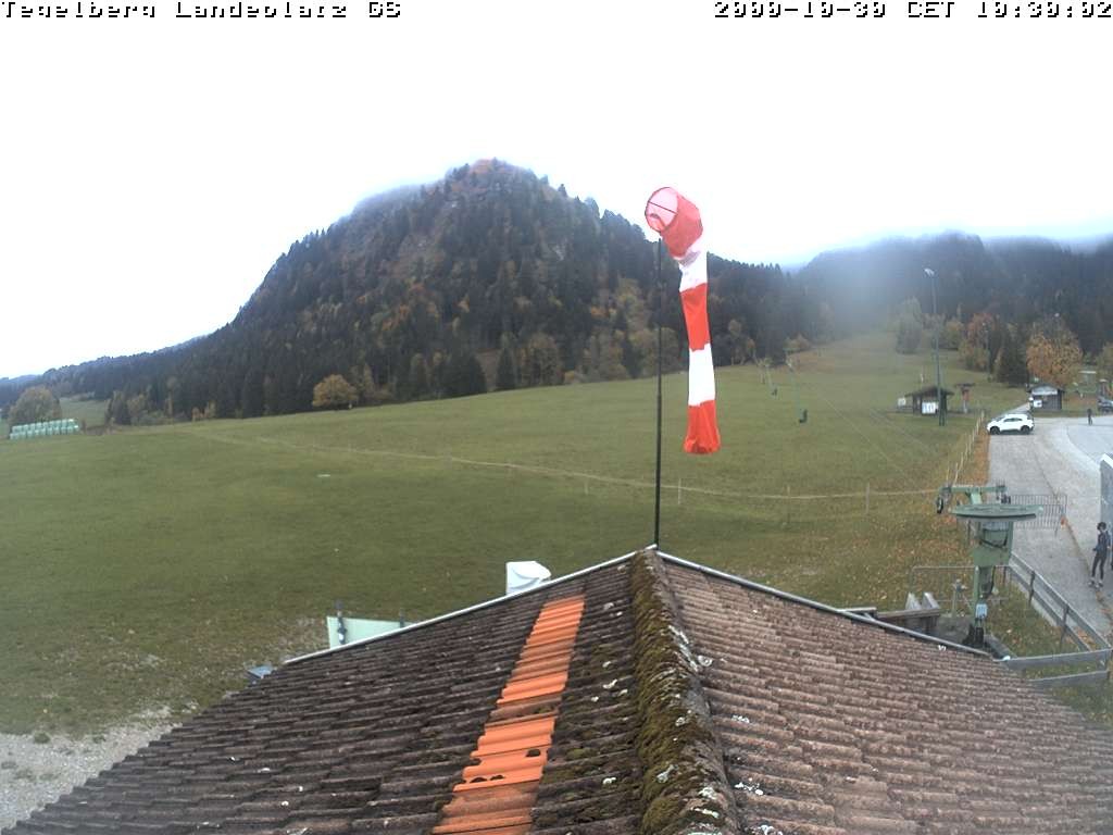 Archiv Foto Webcam Schwangau: Landeplatz am Tegelberg