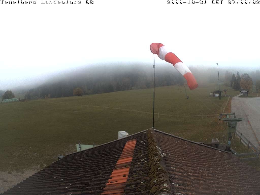 Archiv Foto Webcam Schwangau: Landeplatz am Tegelberg