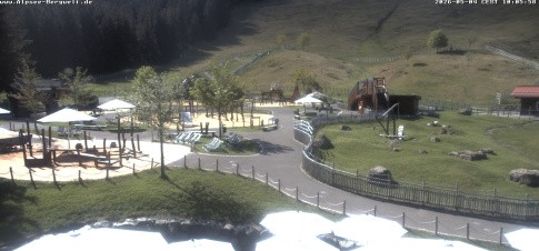 Archived image Webcam Alpsee-Bergwelt: Play Ground