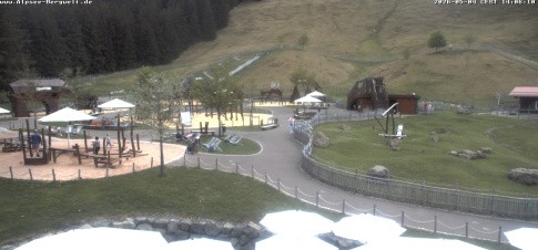 Archived image Webcam Alpsee-Bergwelt: Play Ground