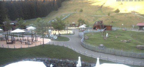 Archived image Webcam Alpsee-Bergwelt: Play Ground