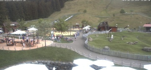 Archived image Webcam Alpsee-Bergwelt: Play Ground