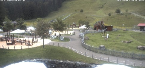 Archived image Webcam Alpsee-Bergwelt: Play Ground