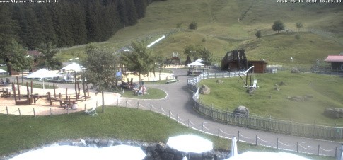 Archived image Webcam Alpsee-Bergwelt: Play Ground