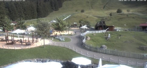 Archived image Webcam Alpsee-Bergwelt: Play Ground