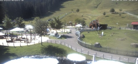 Archived image Webcam Alpsee-Bergwelt: Play Ground
