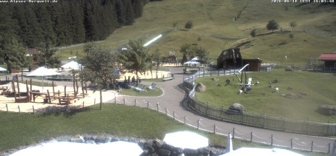 Archived image Webcam Alpsee-Bergwelt: Play Ground