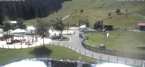 Archived image Webcam Alpsee-Bergwelt: Play Ground
