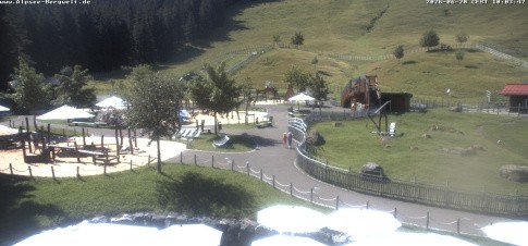 Archiv Foto Webcam Alpsee-Bergwelt: Spielplatz