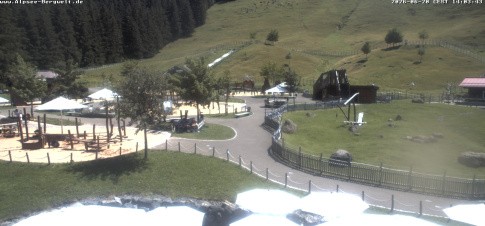 Archived image Webcam Alpsee-Bergwelt: Play Ground