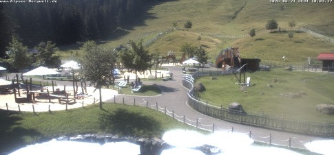 Archived image Webcam Alpsee-Bergwelt: Play Ground