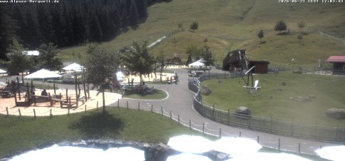 Archived image Webcam Alpsee-Bergwelt: Play Ground